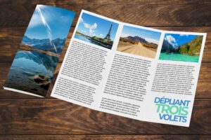 Dépliant 3 volets