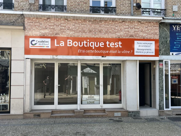 Enseigne boutique