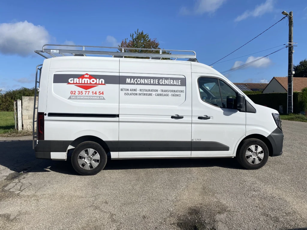 Flocage fourgon professionnel